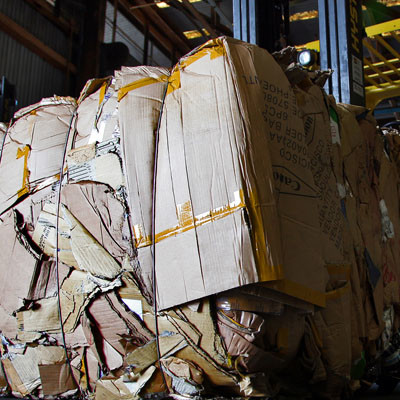Commercial Cardboard Recycling Image