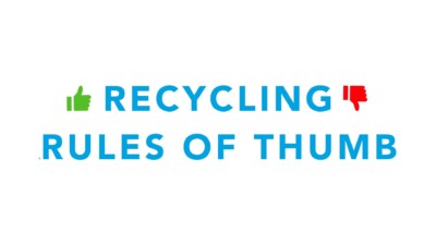 Recycling Rules of Thumb Image